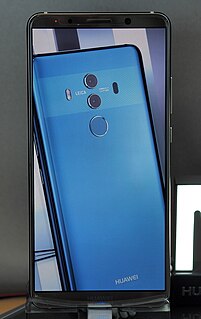 Huawei Mate 10 Line of Android-based smartphones developed by Huawei