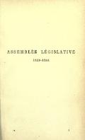 ASSEMBLÉE LÉGISLATIVE 1849-1851