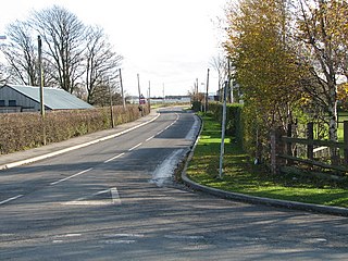 Hundred End coastal hamlet in West Lancashire, England