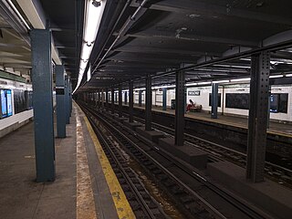 <span class="mw-page-title-main">Broadway station (IND Crosstown Line)</span> New York City Subway station in Brooklyn