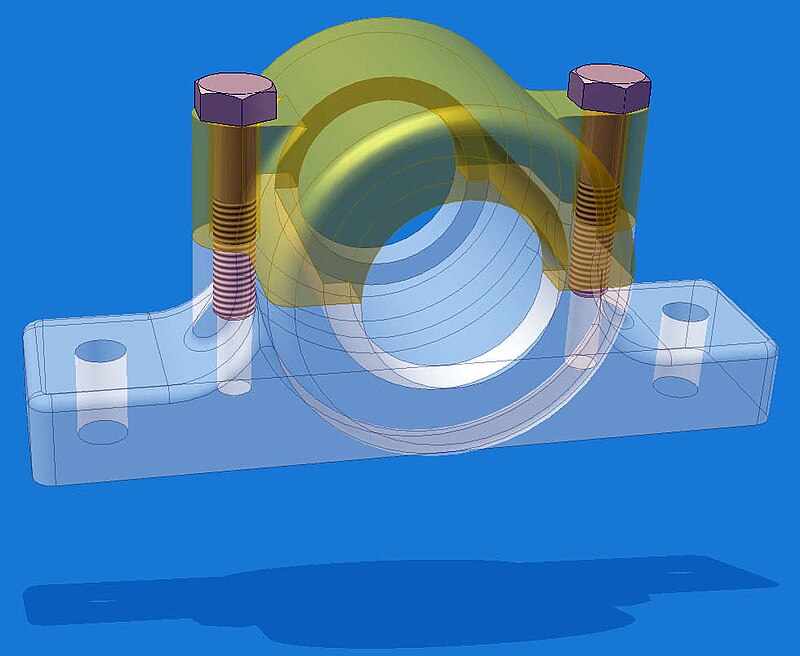 Roulements-supports pour vis à rouleaux pour applications industrielles