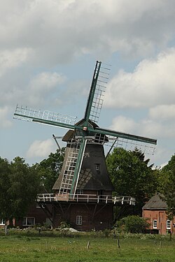 Windmühle in Ihlow (Ostfriesland)