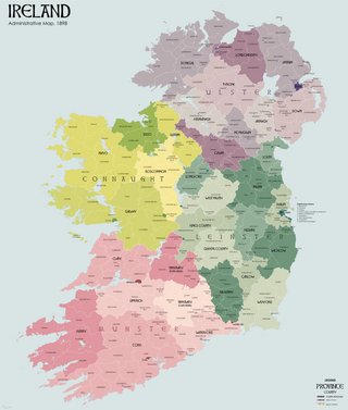 <span class="mw-page-title-main">Urban and rural districts (Ireland)</span> Former type of local government area in Ireland