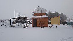 J87 Observatory @ La Cañada, Ávila, Spain, a winter view