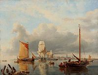 Gezicht op de Schelde (ca. 1820)