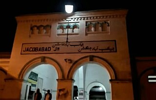 Jacobabad City in Sindh, Pakistan