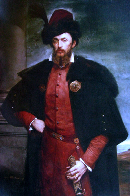 Portret van 1864 door L. Kaplinsky