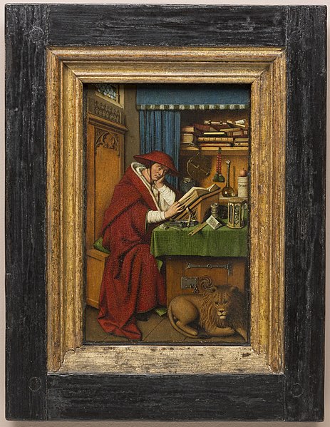 File:Jan van Eyck - Saint Jerome in His Study - 25.4 - Detroit Institute of Arts.jpg