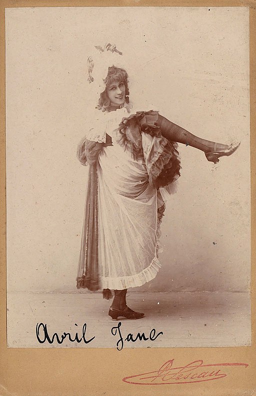 Jane Avril par Paul Sescau 1890