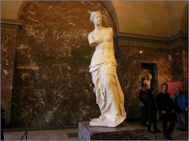 File:January Palais Louvre - Master Earth Photography 2014 Venus von Milo, 100 v.Chr.., erworben von Ludwigs XVIII gefunden auf der Kykladeninsel - panoramio.jpg