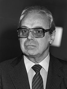 Javier Pérez de Cuéllar v roce 1982