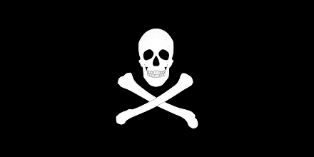 A typical Jolly Roger