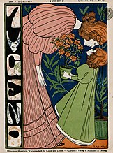 Cover van Jugend nummer # 40 door Josef Rudolf Witzel (1896)