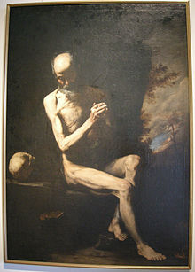 Jusepe de Ribera detto lo Spagnoletto, Santo eremita, 1650 circa