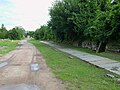 Fortress oldtown Küstrin - Kietzer Straße (Kietzer Street, view to the Kietz Gate)