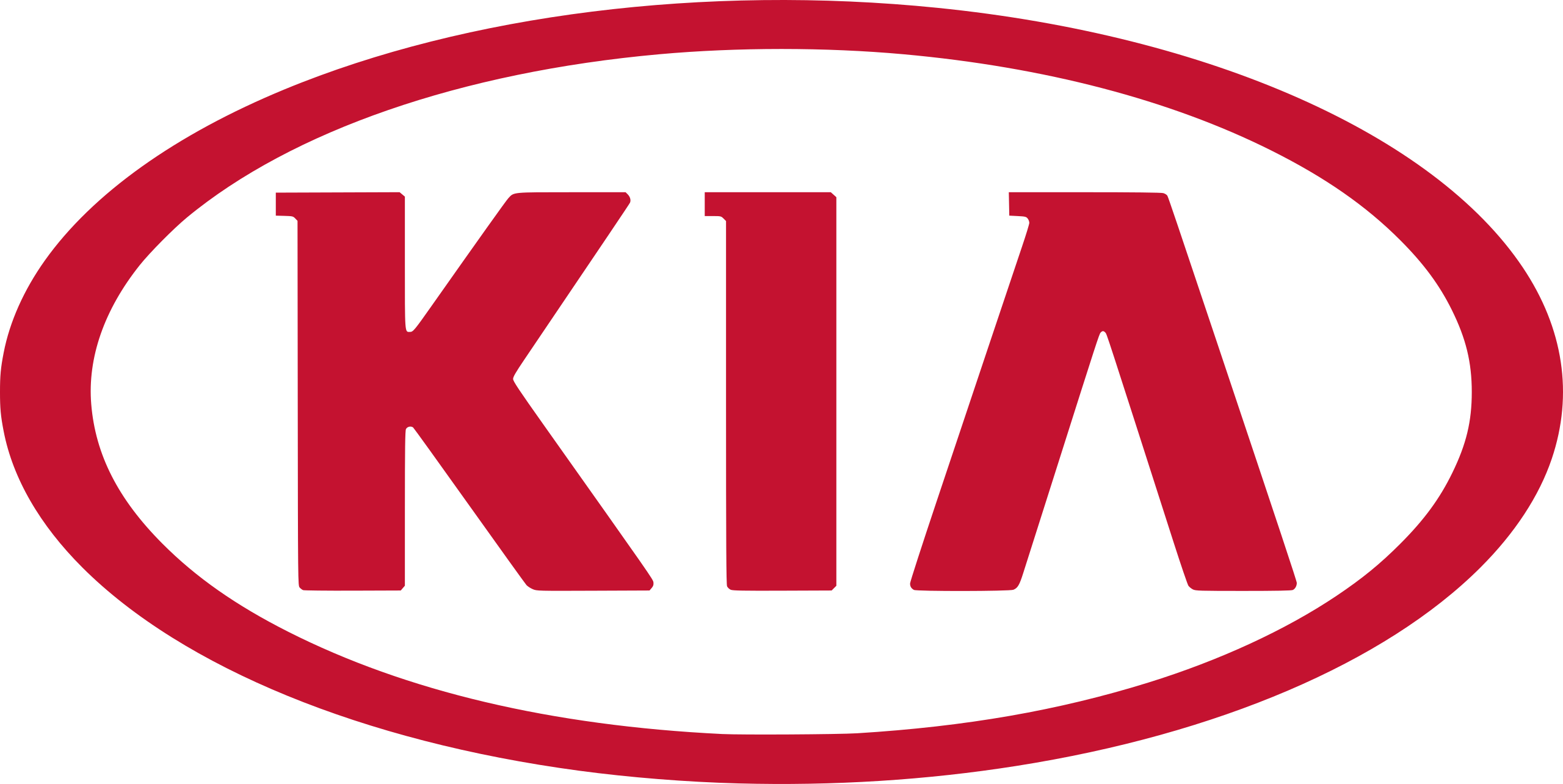 Kia brand logo car symbol white design Royalty Free Vector