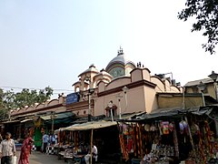 ಕಾಳಿಘಾಟ್ ದೇವಾಲಯದ ನೋಟ