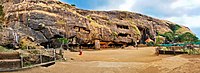 Grottes de Karla,Pune,Maharashtra - panoramique (6).jpg