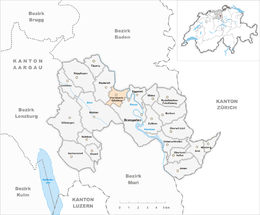 Fischbach-Göslikon – Mappa