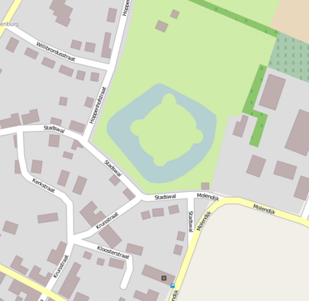 Kasteel Batenburg map