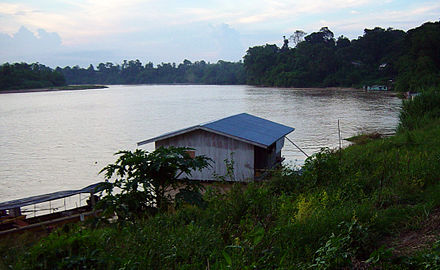 The Kelantan River at Kuala Krai