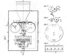 U.S. Patent 0,589,168, Kinetographic Camera of Edison Company. Kinetoscope.jpeg