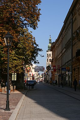 Grodská ulice v Krakově
