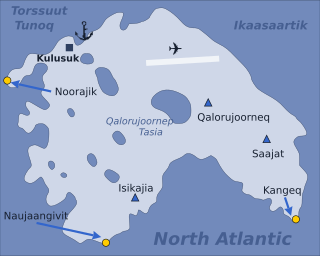 <span class="mw-page-title-main">Kulusuk Island</span> Island in Sermersooq, Greenland