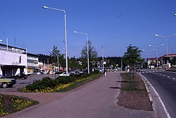 Kuusankoski centrum, 1987.