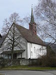 Reformierte Kirche mit Kirchenumfriedung