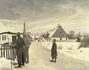 L.A. Ring, Maleren i landsbyen, 1897,OPC 10 og DEP537, Statsministeriet.jpg