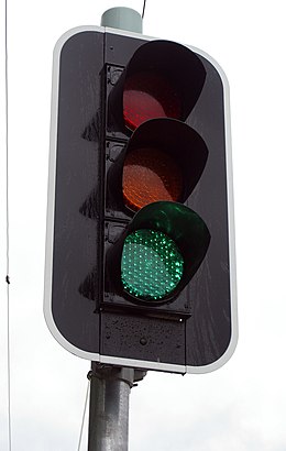 A green light is the universal symbol of permission to go