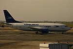 LV-BBZ Boeing 737 Aerolineas Argentinas Cargo (7375334398).jpg