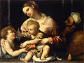 „Šv. Šeima su Šv. Jonu Krikštytoju“ (apie 1540, Poldi Pezzoli muziejus, Milanas)