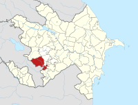Lachin District in Azerbeidzjan 2021.svg
