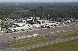 <span class="mw-page-title-main">Göteborg Landvetter Airport</span> Airport in Västra Götaland county, Sweden