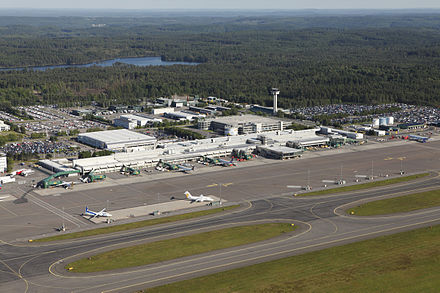 Landvetter is Sweden's second-busiest airport
