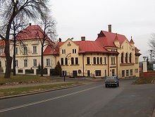 Будівля Українського Народного дому в Лежайську