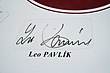 Leo Pavlík aláírása