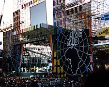 Live Aid na stadionu JFK ve Filadelfii