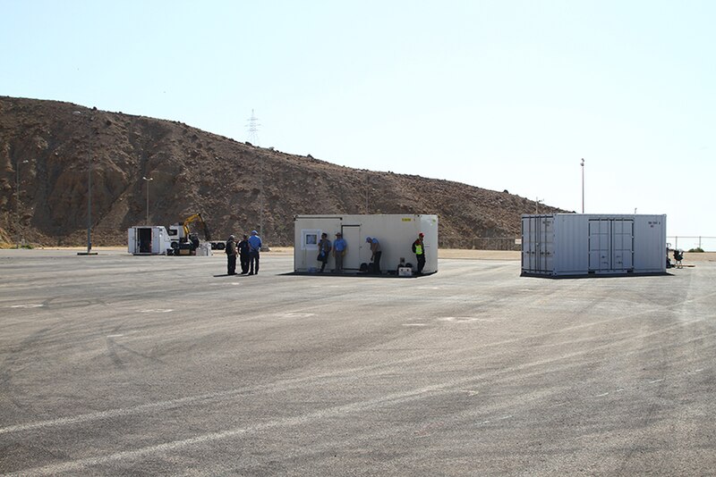 File:Loading the equipment at the Dead Sea - (09 Nov) (15739535766).jpg