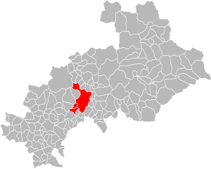 Location of the CA du Gapençais in the Hautes-Alpes department