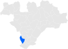 Localització de Mollet del Vallès respecte del Vallès Oriental.svg