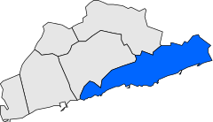 Localització de Sitges respecte del Garraf.svg