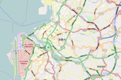 Location map Japan Naha city