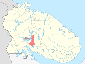 Localisation de Okroug municipal d'Apatity