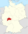 Poloha vládneho obvodu Gießen
