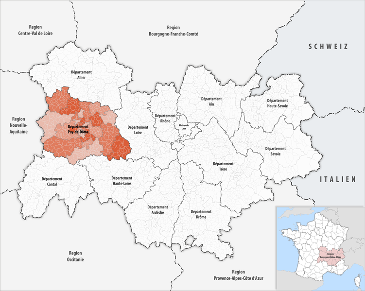 File:Locator map of Departement Puy-de-Dôme 2019.png