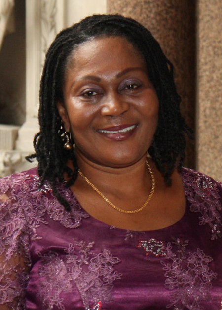 Ghanaian First Lady Lordina Mahama on 3 June 2014.