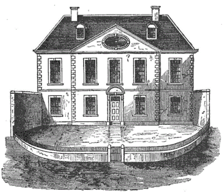 The Lord's House on Fargate, as drawn by Alfred Gatty.